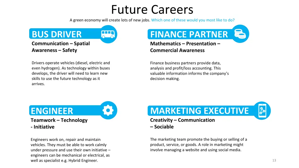 future careers a green economy will create lots