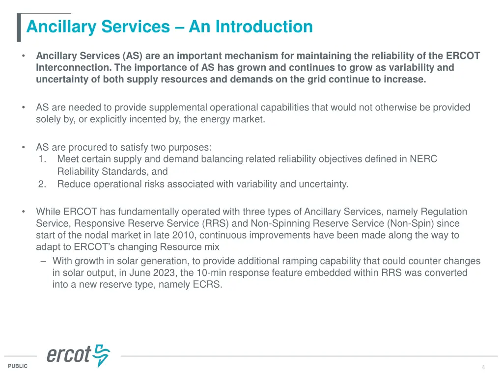ancillary services an introduction