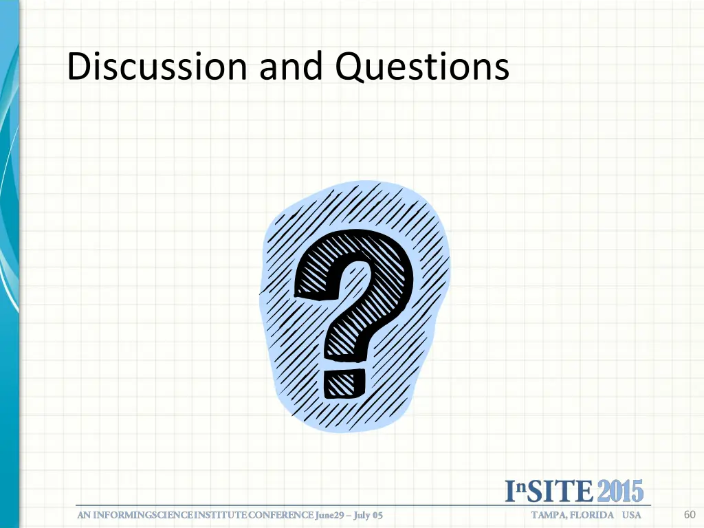 discussion and questions