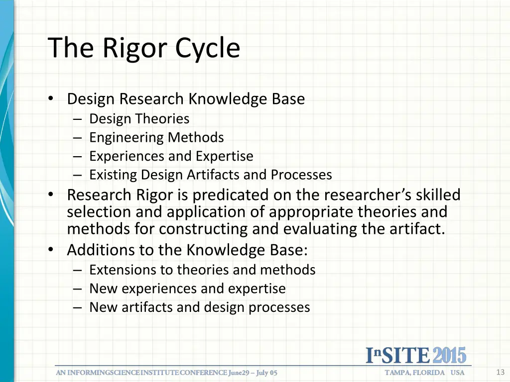 the rigor cycle