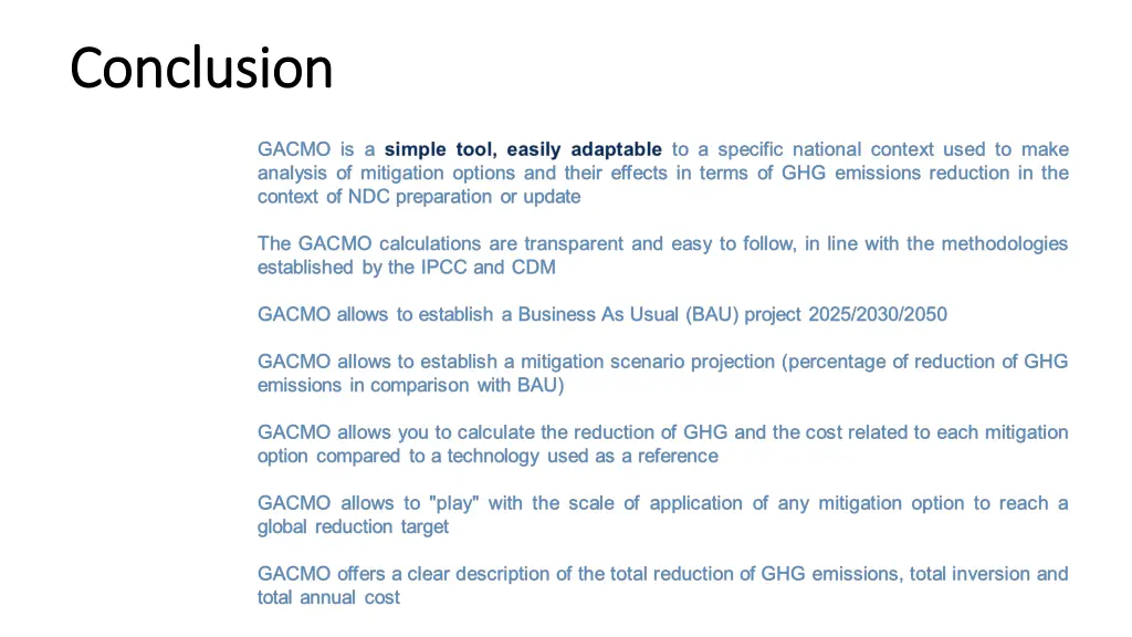 conclusion conclusion