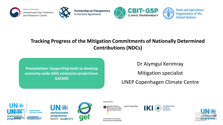 tracking progress of the mitigation commitments