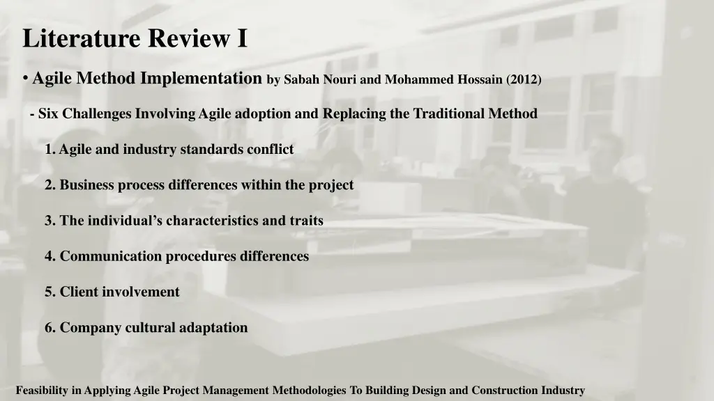 literature review i