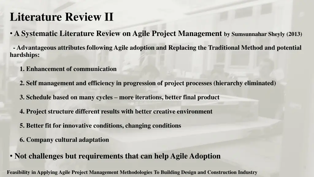 literature review ii