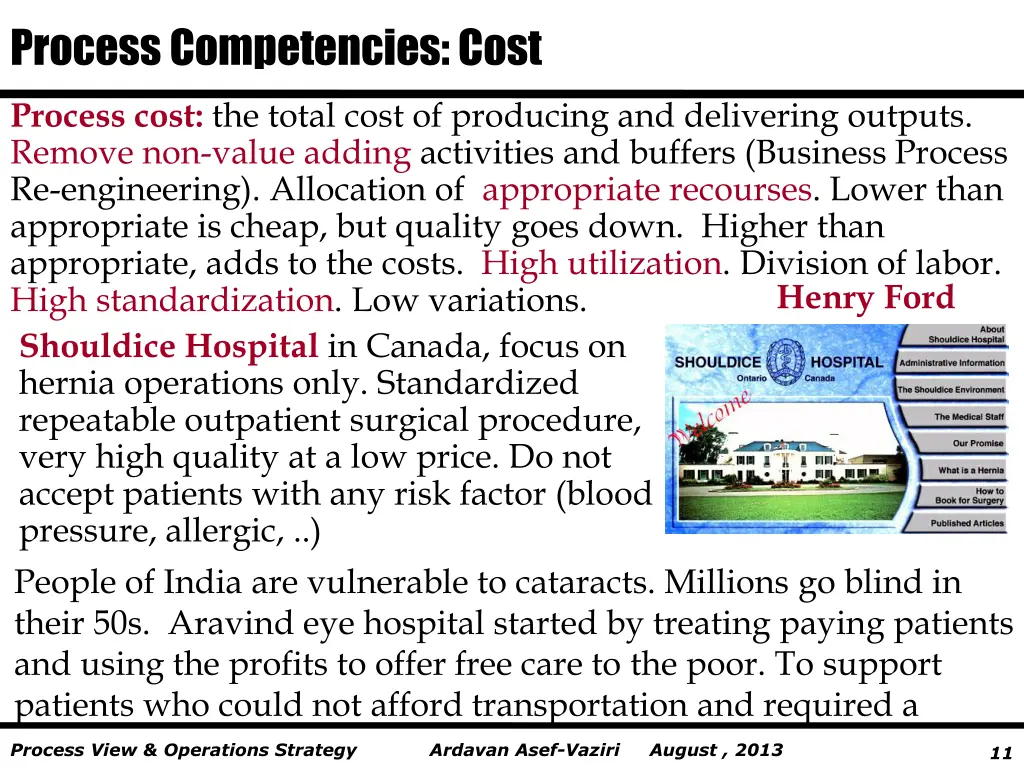 process competencies cost