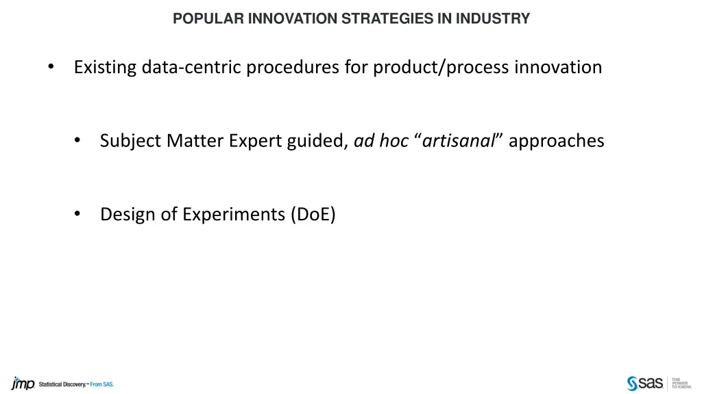 popular innovation strategies in industry