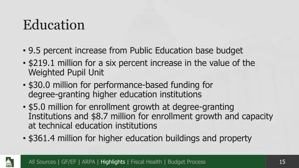 education