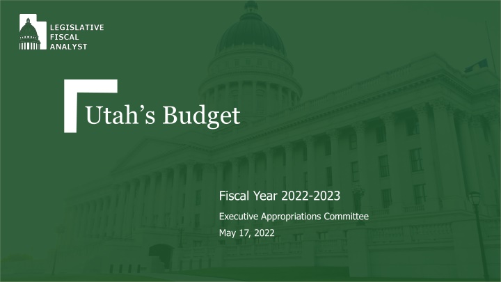 utah s budget