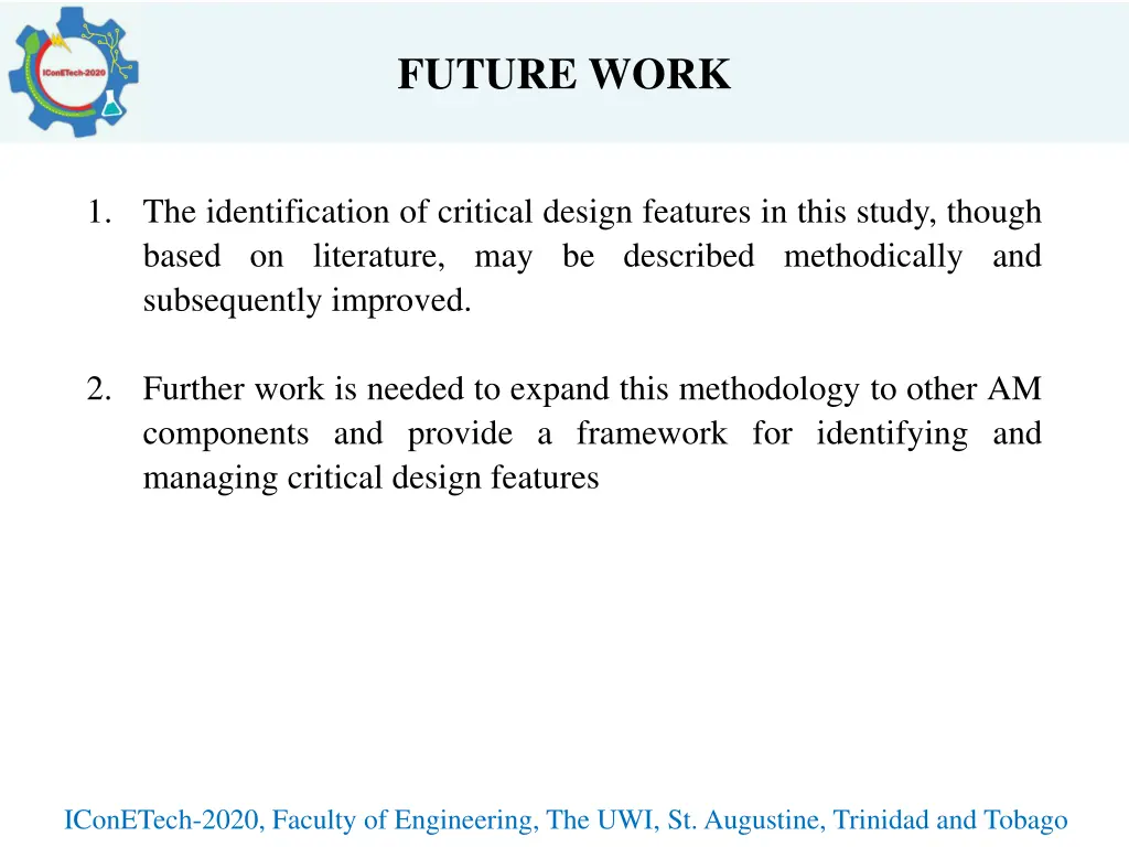 future work