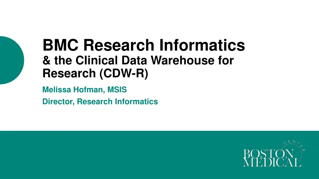 bmc research informatics the clinical data