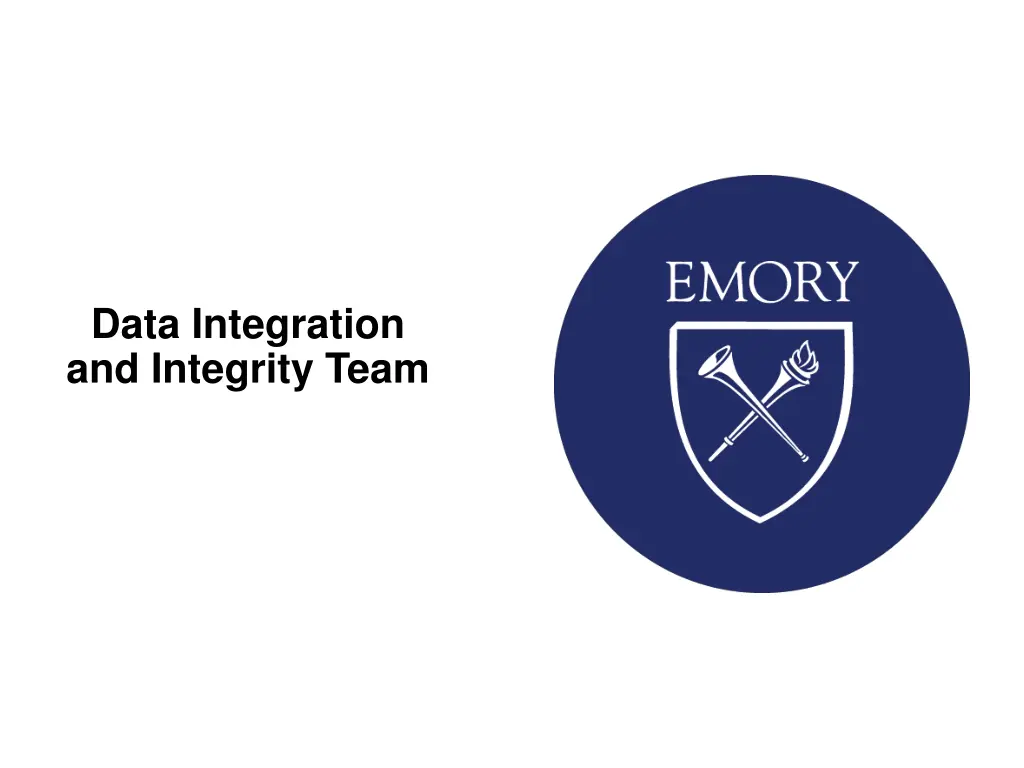data integration and integrity team