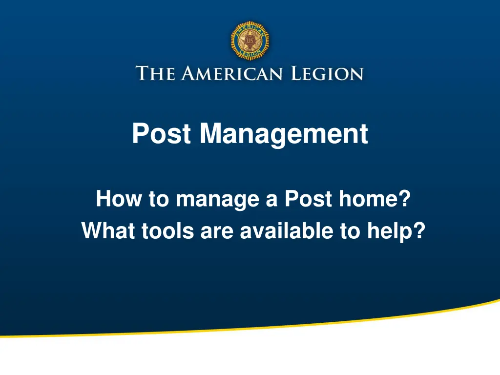 post management