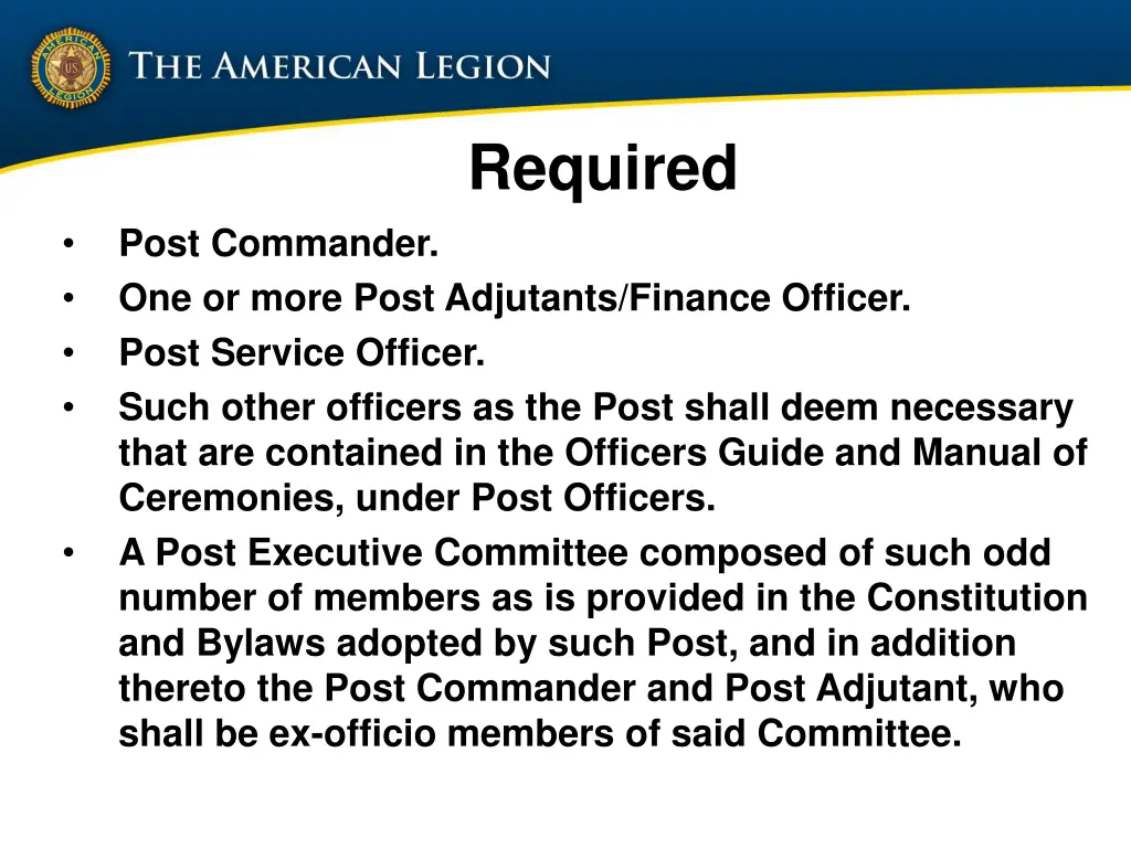 required
