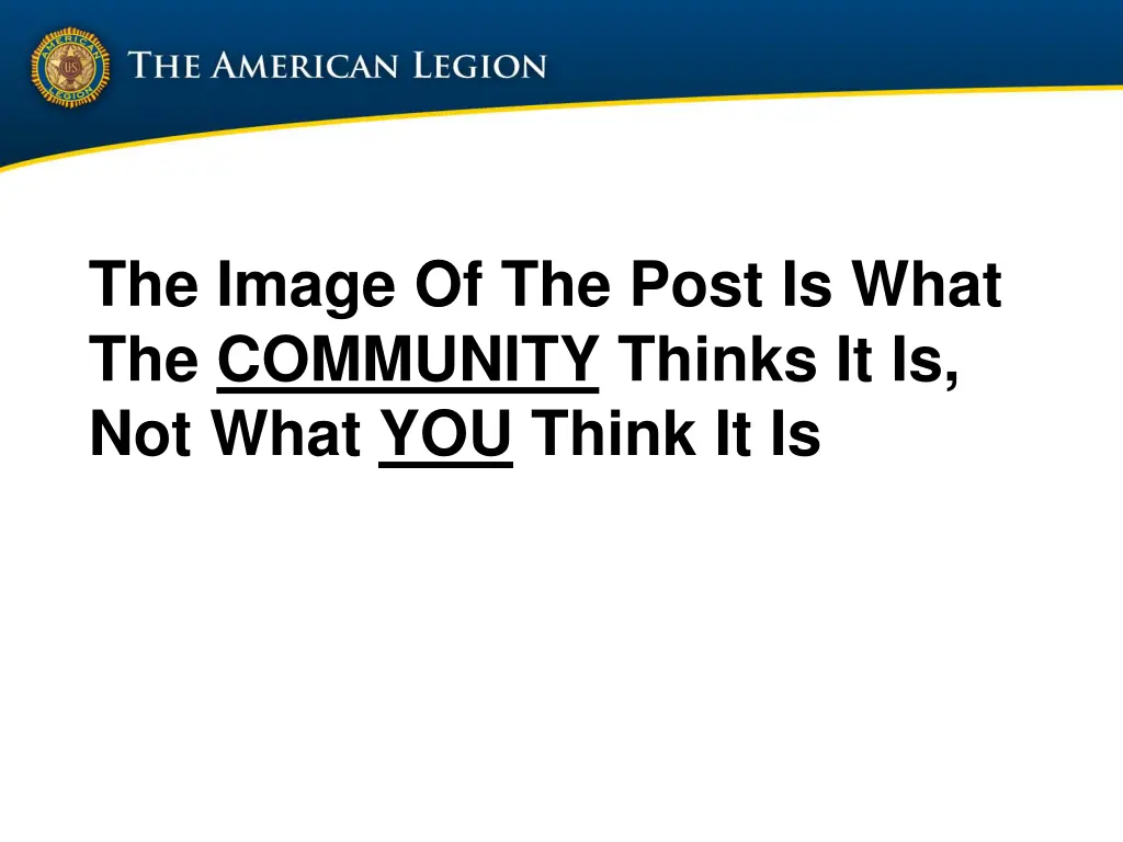 the image of the post is what the community