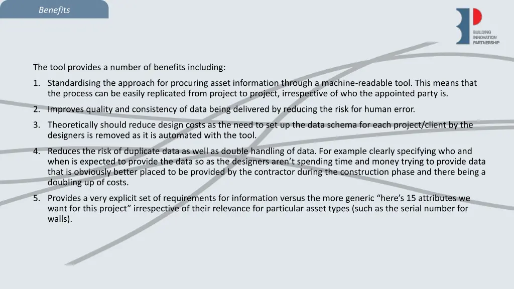benefits
