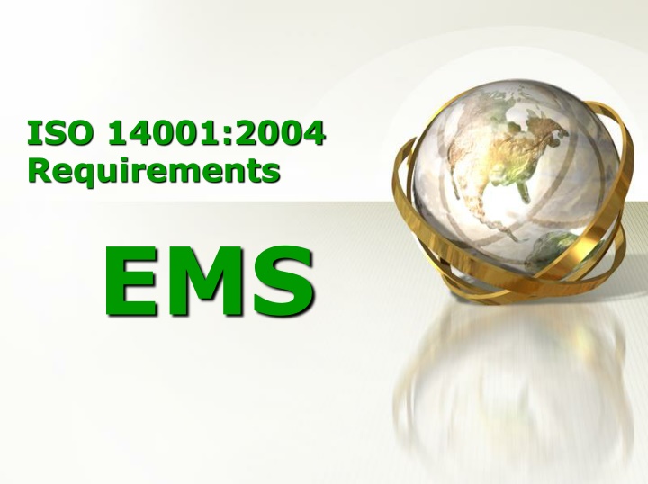 iso 14001 2004 requirements ems