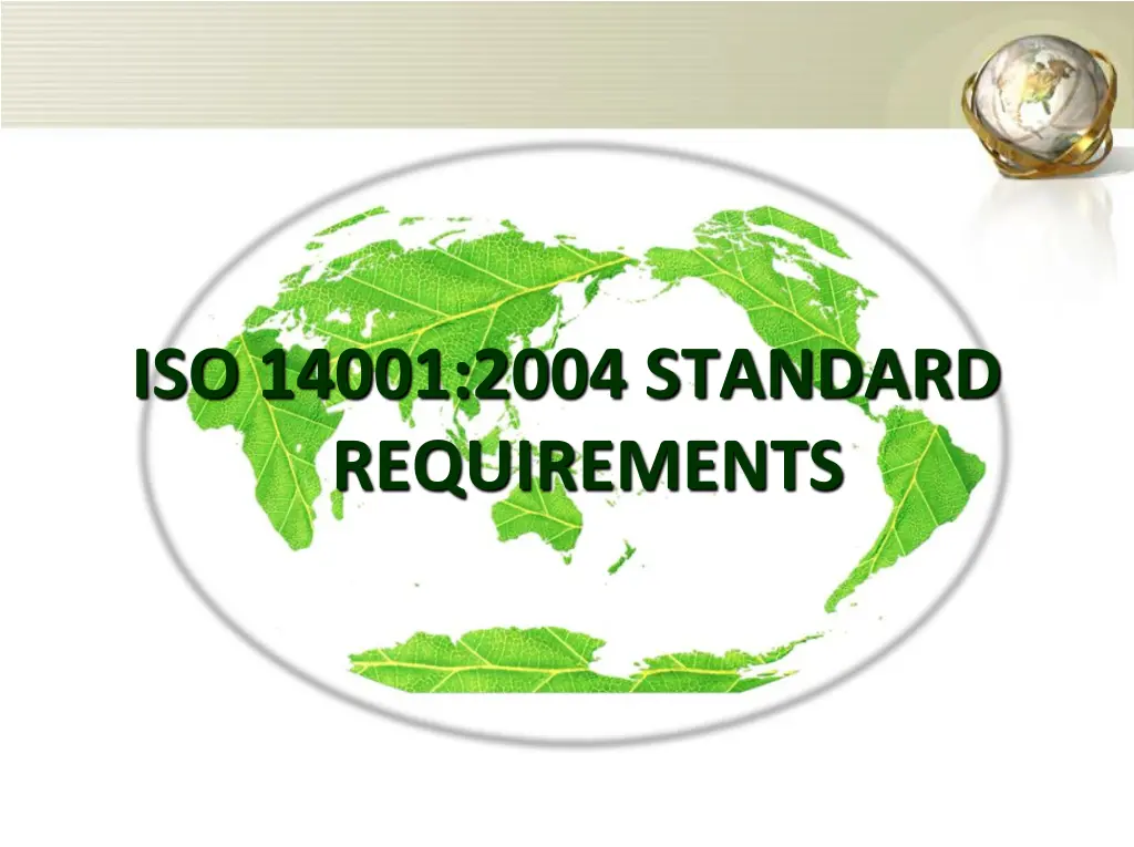 iso 14001 2004 standard requirements