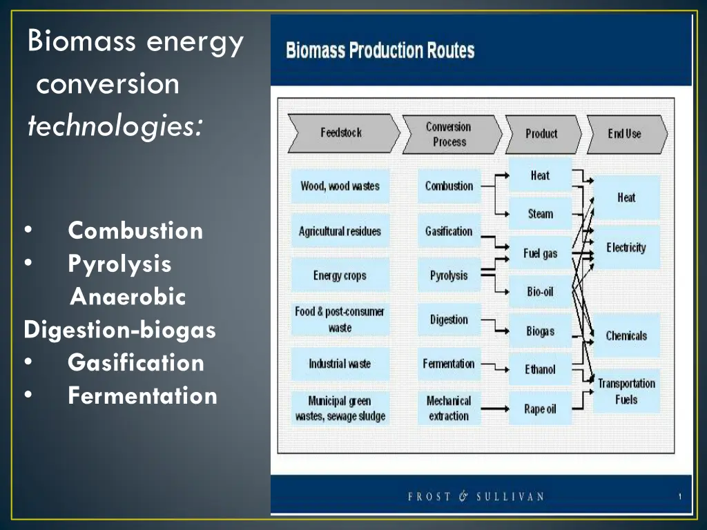 biomass energy conversion technologies