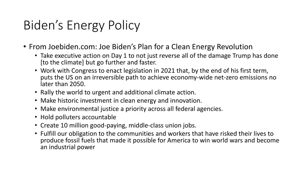 biden s energy policy