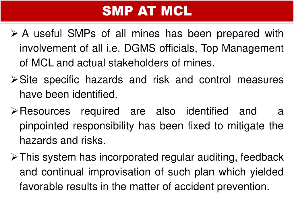 smp at mcl 3
