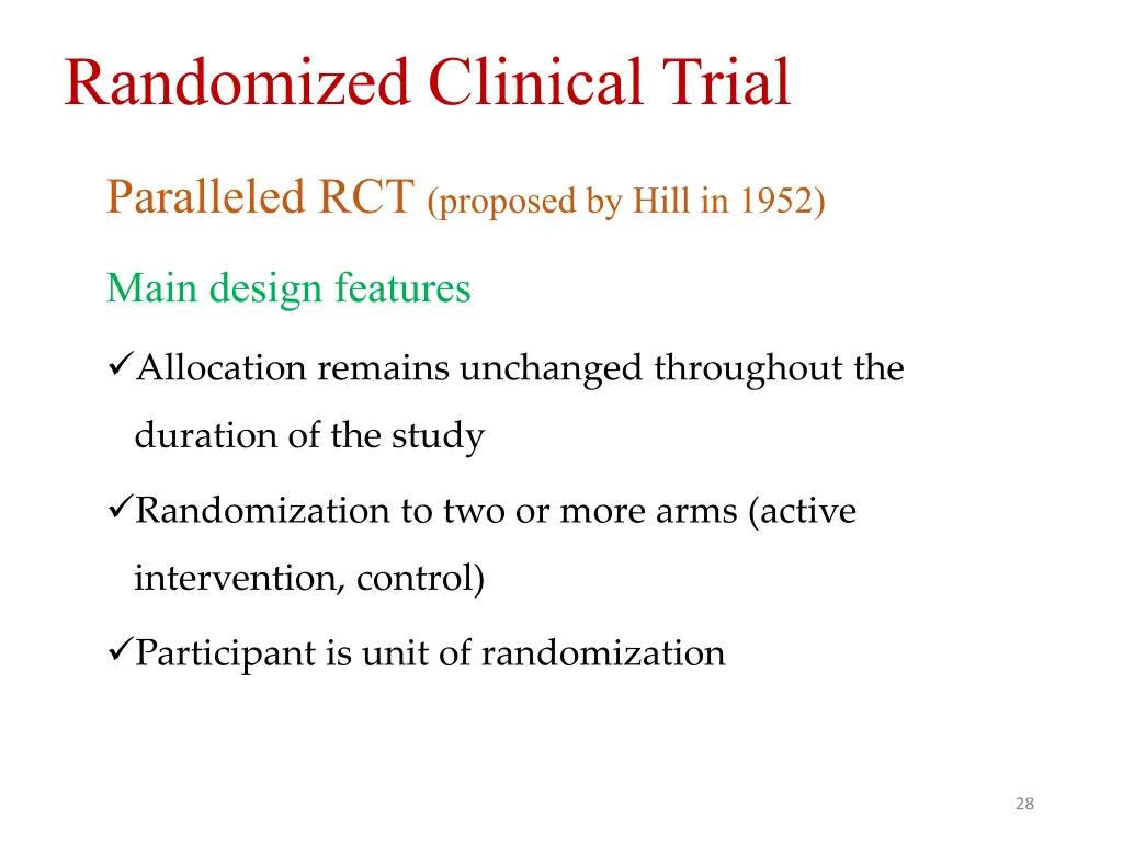 randomized clinical trial