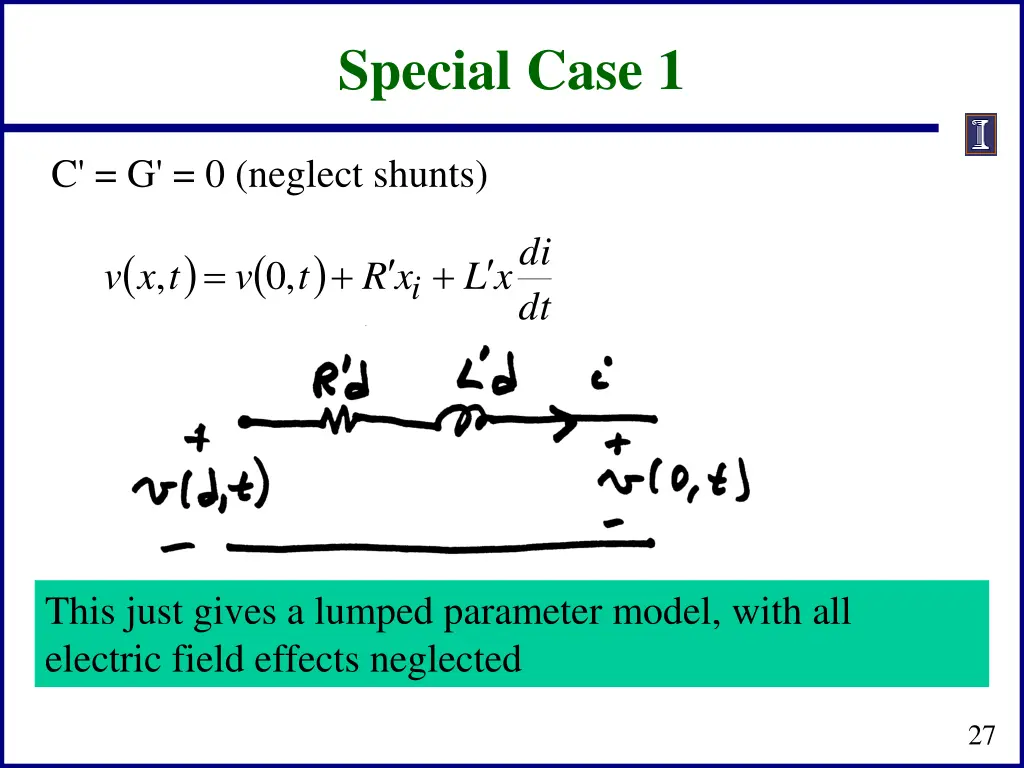 special case 1