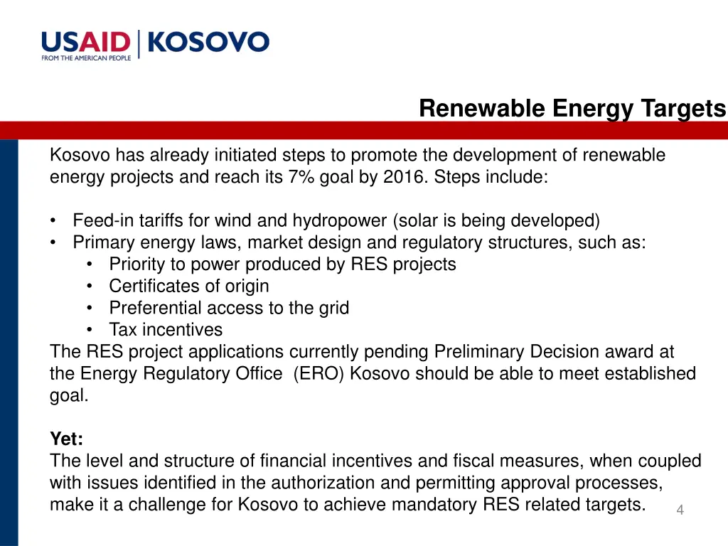 renewable energy targets 1