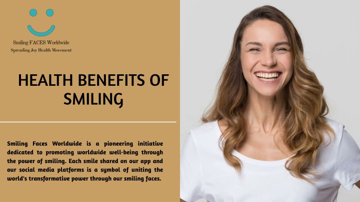health benefits of smiling