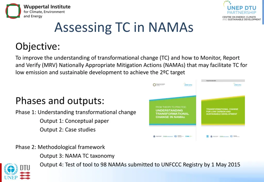 assessing tc in namas