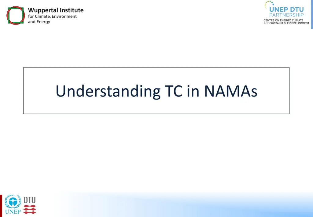understanding tc in namas