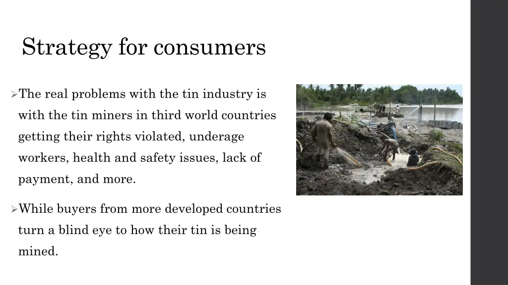 strategy for consumers
