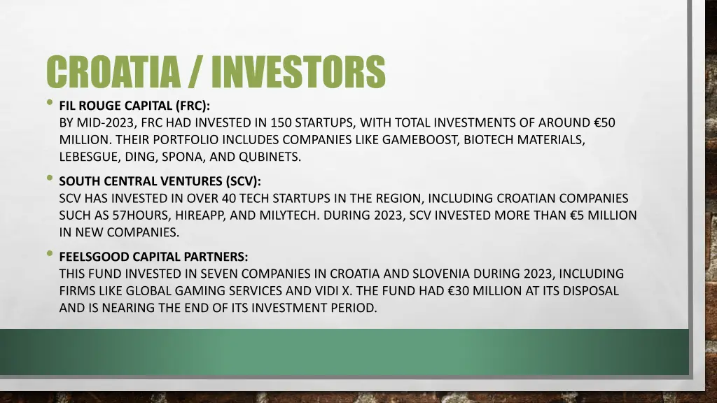 croatia investors fil rouge capital