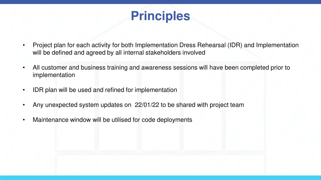 principles