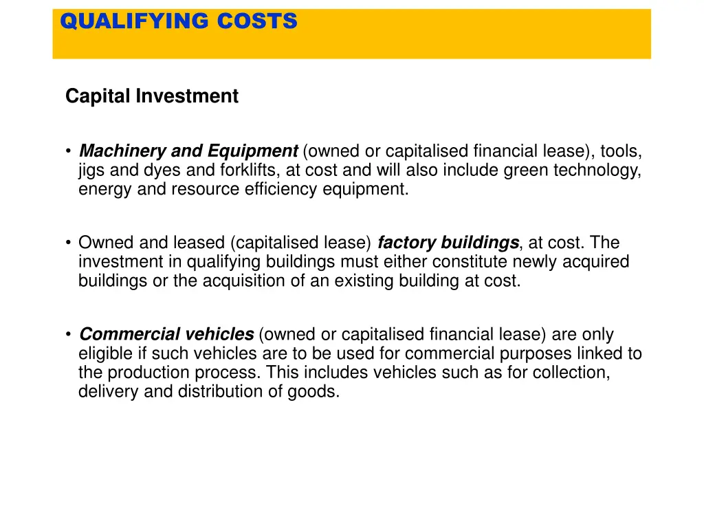 qualifying costs