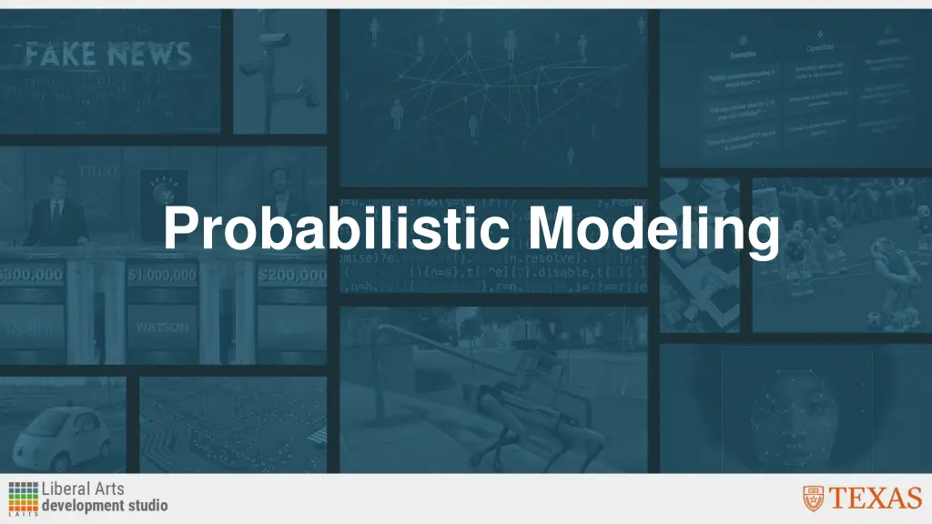 probabilistic modeling