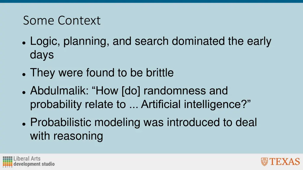some context