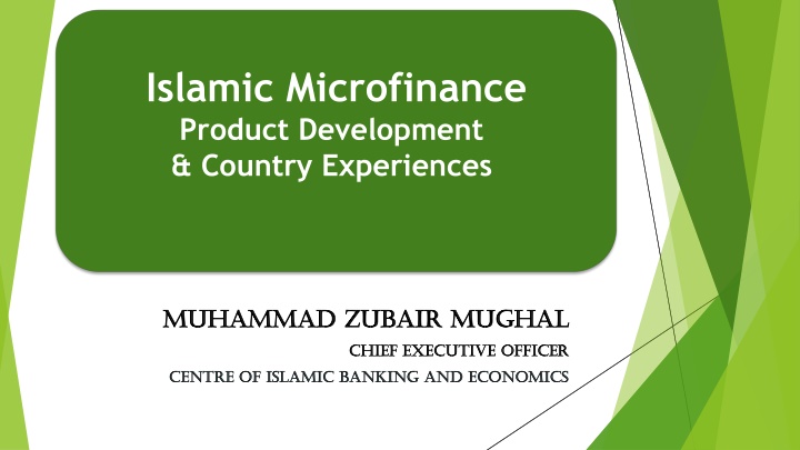 islamic microfinance product development country