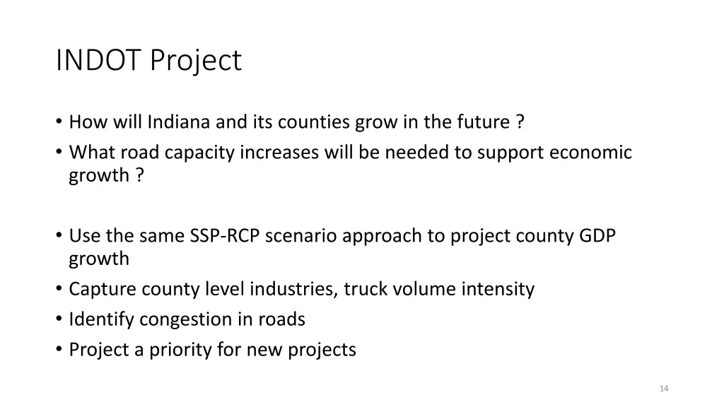 indot project