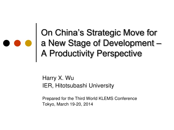 on china s strategic move for a new stage