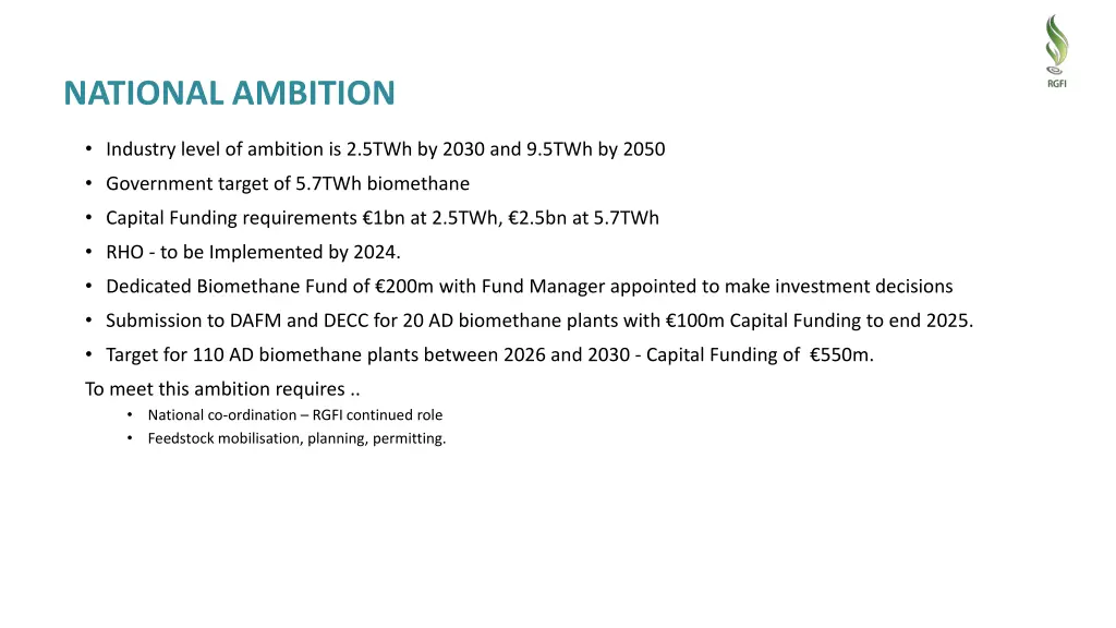 national ambition