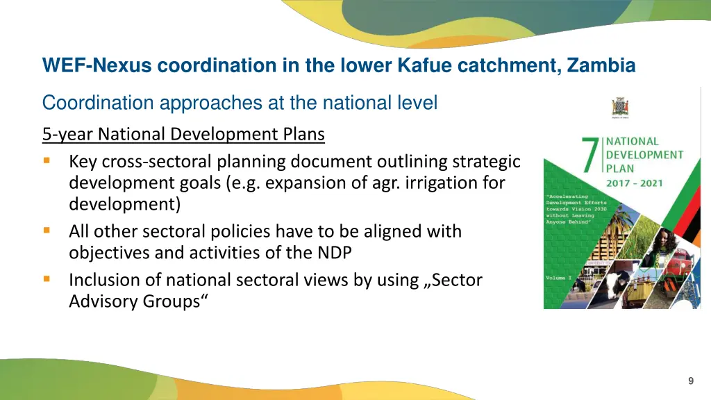 wef nexus coordination in the lower kafue 4