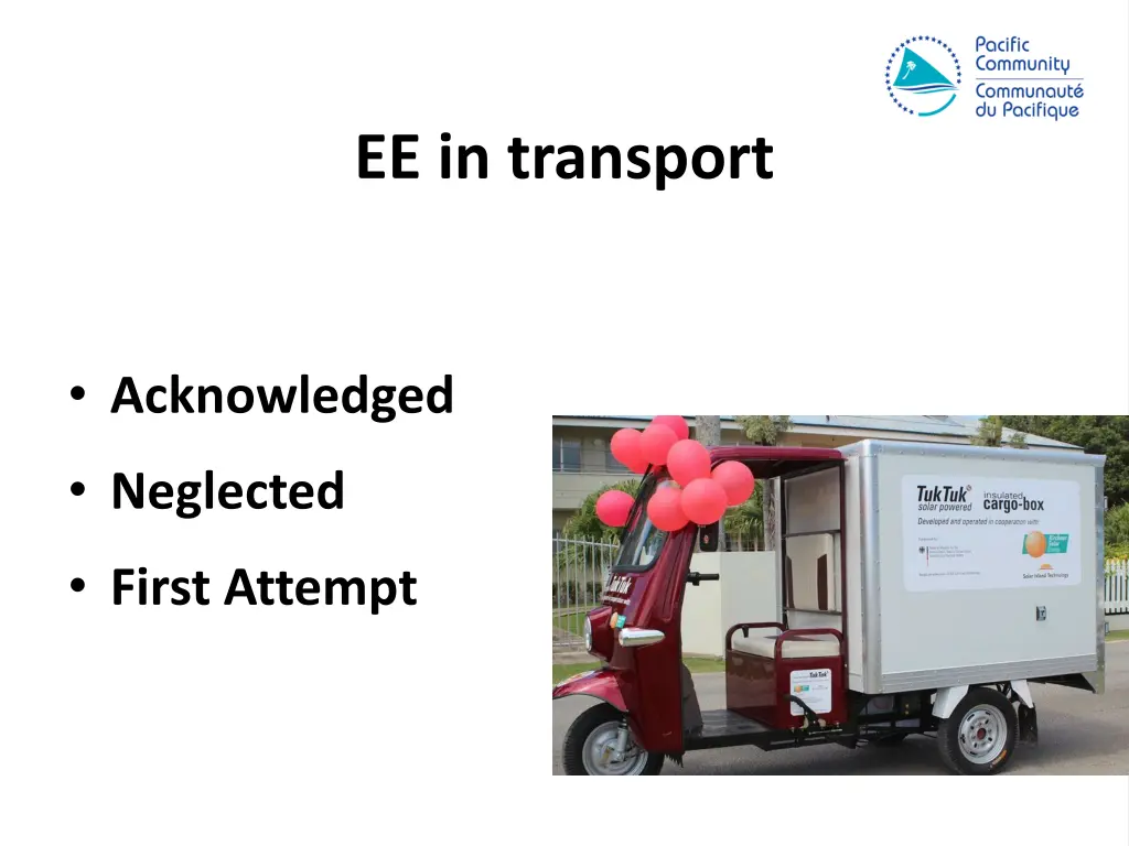 ee in transport