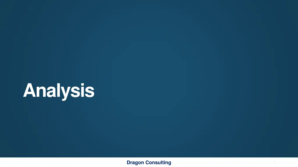 analysis
