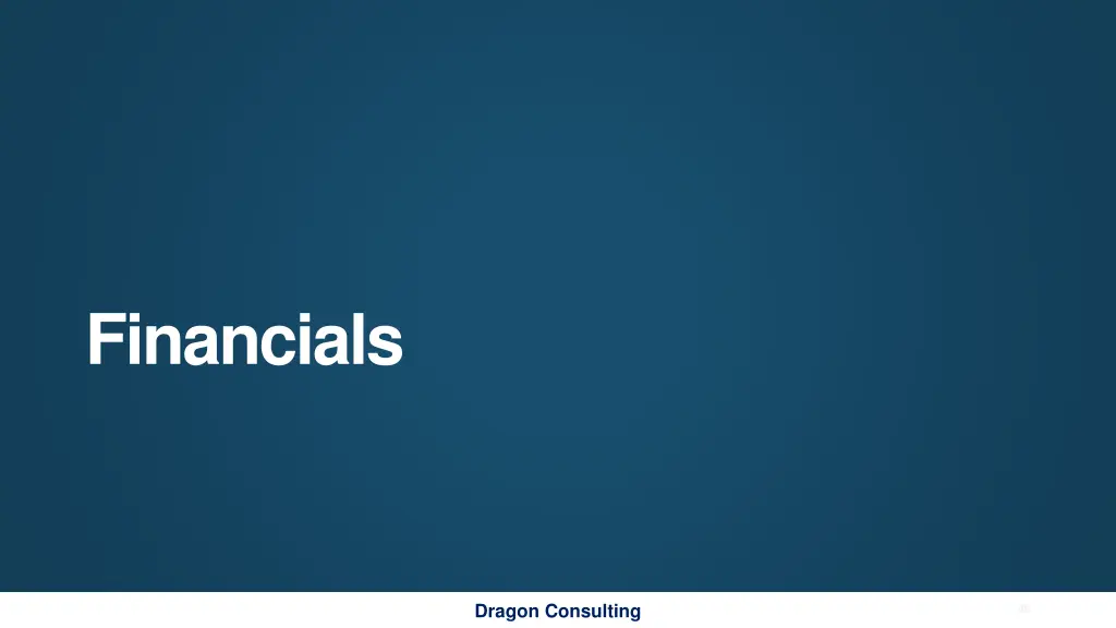 financials