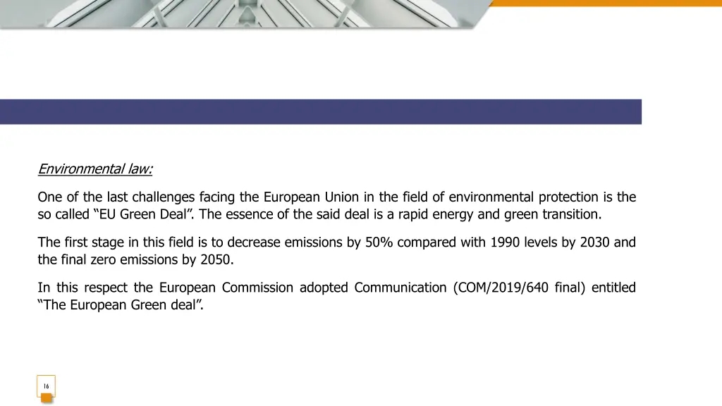 environmental law
