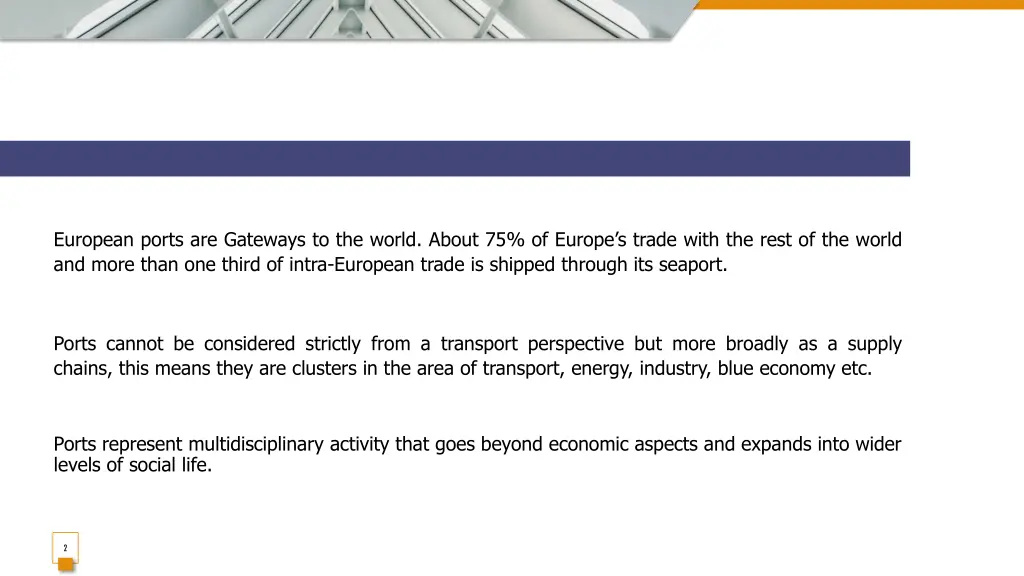 european ports are gateways to the world about