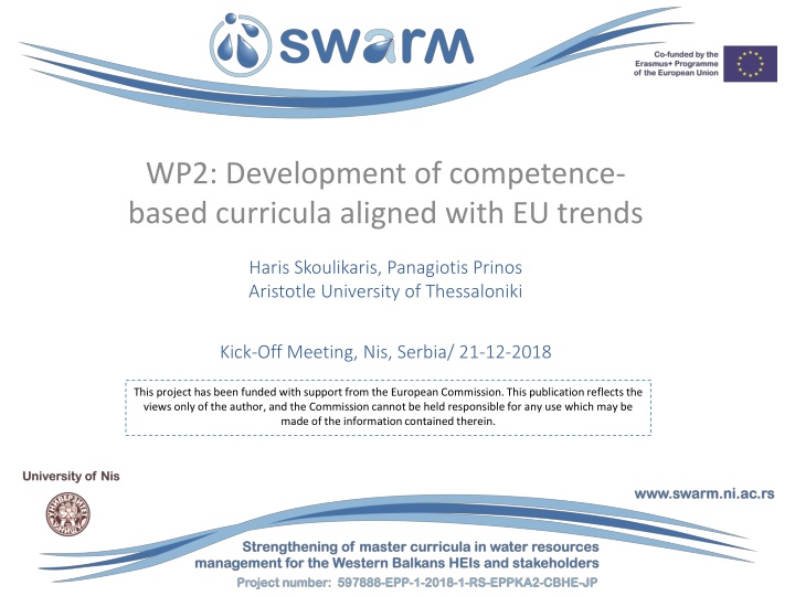 wp2 development of competence based curricula