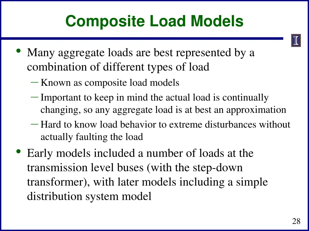 composite load models