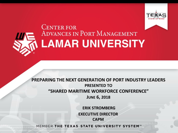 preparing the next generation of port industry