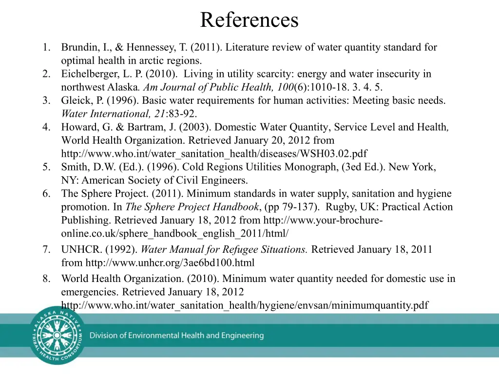 references